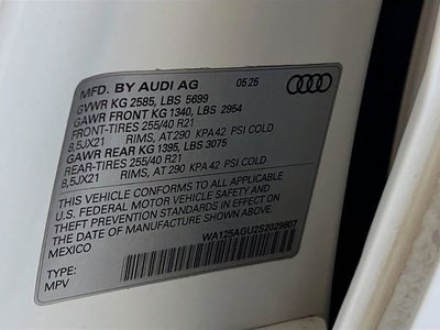 2025 Audi All-New SQ5 3.0T Premium Plus quattro