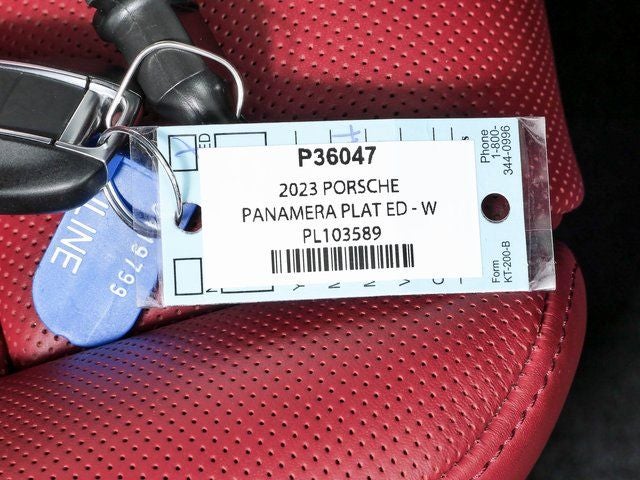 2023 Porsche Panamera Platinum Edition