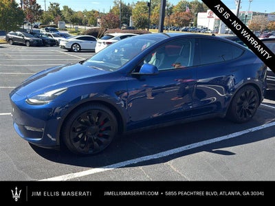 2022 Tesla MODELY Performance
