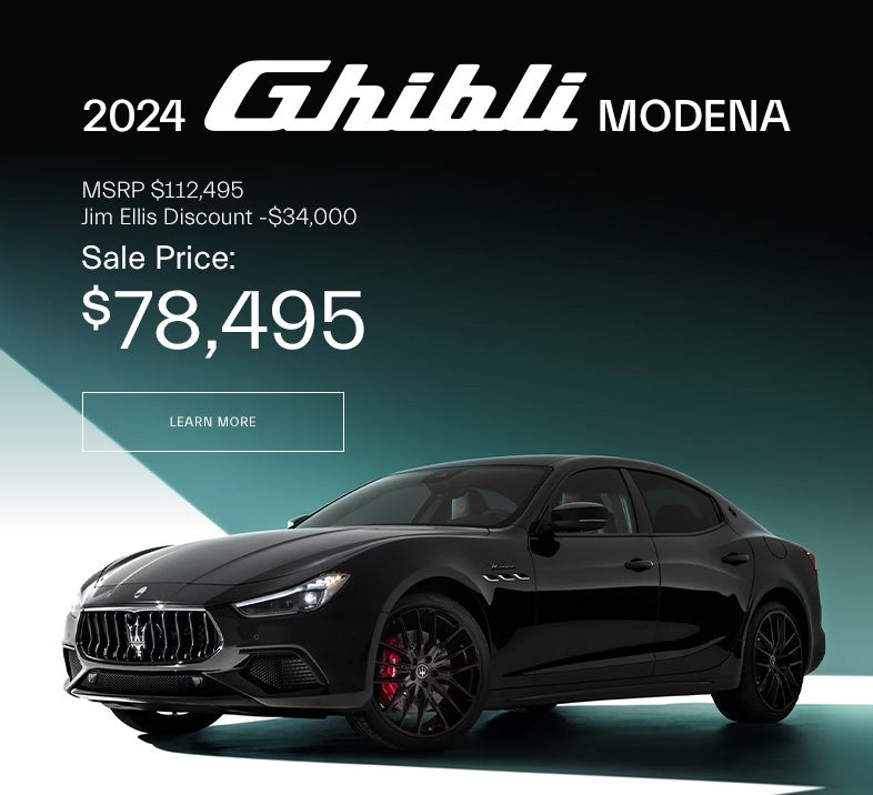 2024 Ghibli Modena