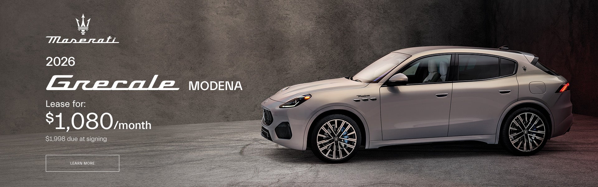 2026 Grecale Modena