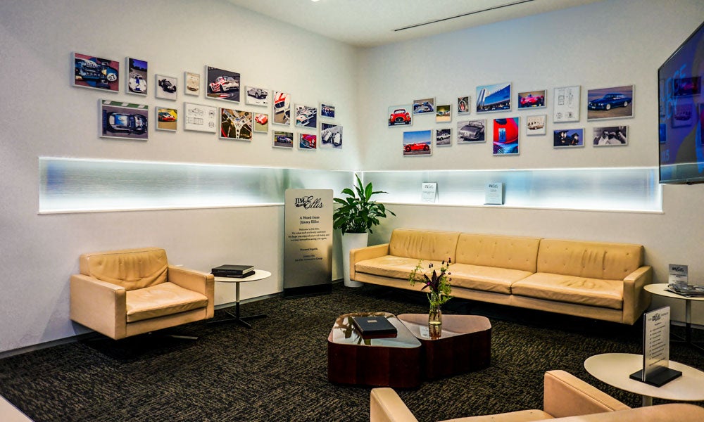 Jim Ellis Maserati Service interior